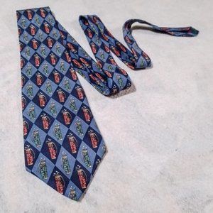 Tommy Hilfiger Italian Silk Golf Tie, Made in USA